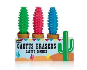 Gumki do ścierania kaktusy