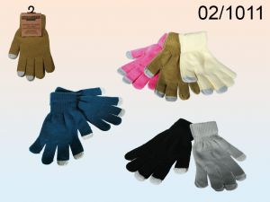 Rękawiczki damskie do ekranów dotykowych