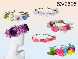 Opaska na głowę kwiaty