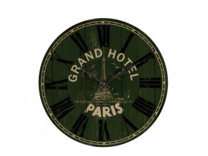 Zegar szklany Grand Hotel Paris