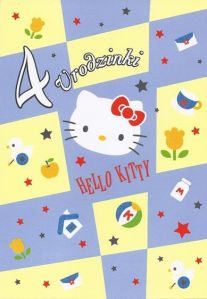 Karnet Hello Kitty z kopertą