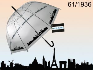 Parasol przezroczysty miasta